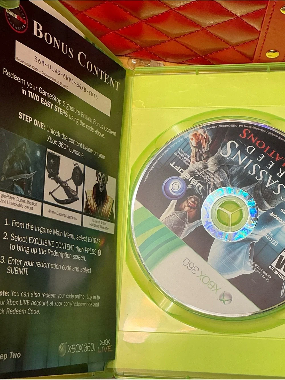 Microsoft Xbox 360 Assassin's Creed Revelations - Green, White, Red